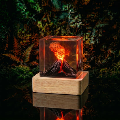 Impact Fusion World™Lámpara de resina LED 3d